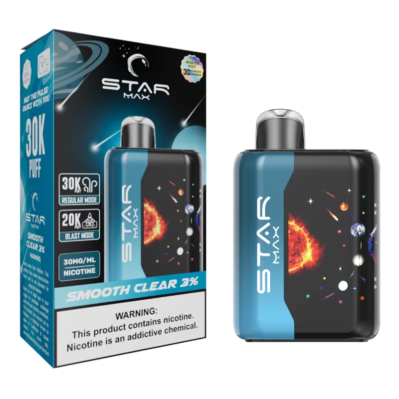 STARMAX GALAXY 30K SMOOTH CLEAR 3% - BOX OF 5