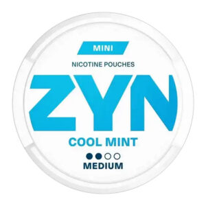 SWS ZYN MINI NICOTINE POUCHES COOL MINT 6MG/ MEDIUM - PACK OF 10