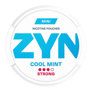 SWS ZYN MINI NICOTINE POUCHES COOL MINT 11MG/ STRONG  - PACK OF 10