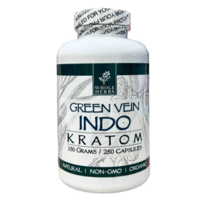 GREEN VEIN INDO KRATOM 150GR 250 CAPSULES