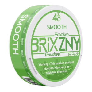 BRIXZNY NICOTINE POUCHES SMOOTH 4MG -PACK OF 5