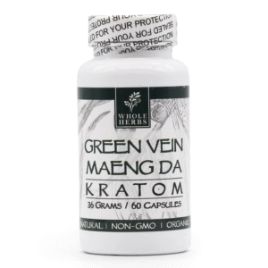 GREEN VEIN MAENG DA KRATOM 36GR 60 CAPSULES