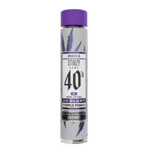 STIIIZY HEMP BLUNT HHC 2GM 600MG PURPLE PUNCH (INDICA) -BOX OF 10