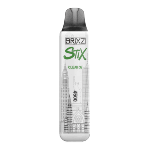 BRIXZ NYC STIX DISPOSABLE 4500PF CLEAR 3% -BOX OF 10