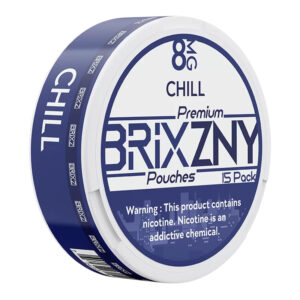 BRIXZNY NICOTINE POUCHES CHILL 8MG -PACK OF 5