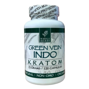 GREEN VEIN INDO KRATOM 72GR 120 CAPSULES