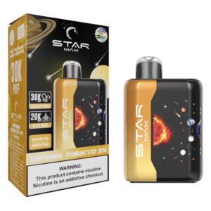 STARMAX GALAXY 30K VIRGINIA TOBACCO 5% - BOX OF 5