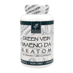 GREEN VEIN MAENG DA KRATOM 150GR 250 CAPSULES