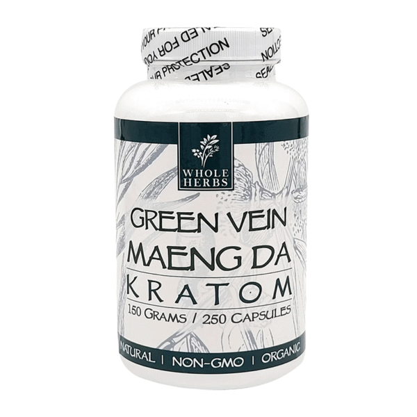GREEN VEIN MAENG DA KRATOM 150GR 250 CAPSULES
