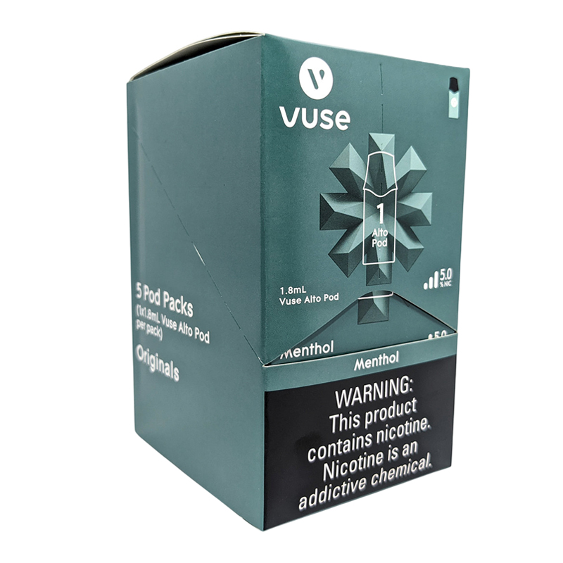 VUSE ALTO POS MENTHOL 5% - BOX OF 5