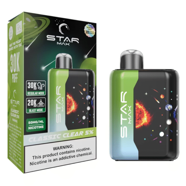 STARMAX GALAXY 30K CLASSIC CLEAR 5% - BOX OF 5