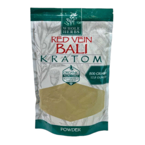 RED VEIN BALI KRATOM 17.5 OZ POWDER WHOLE HERBS