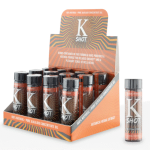 K SHOT 100% NATURAL PURE ALKALOID CONCENTRATE OIL 10 ML BOTTLE - BOX OF 12