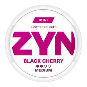 SWS ZYN MINI NICOTINE POUCHES BLACK CHERRY 3MG/ MEDIUM - PACK OF 10