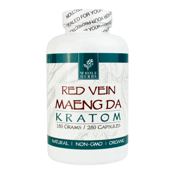 RED VEIN MAENG DA DA KRATOM 150GR 250 CAPSULES
