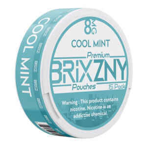 BRIXZNY NICOTINE POUCHES COOL MINT 8MG -PACK OF 5