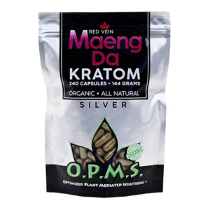 RED VEIN MAENG DA KRATOM 144GR 240 CAPSULES