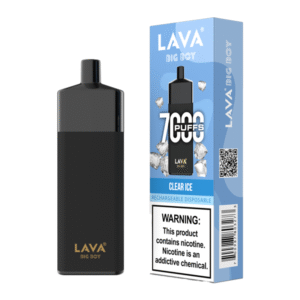 LAVA BIG BOY 7K CLEAR ICE 3% - BOX OF 10