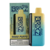 BRIXZ NYC DISPOSABLE 9000PF CLASSIC CLEAR 3% -BOX OF 5
