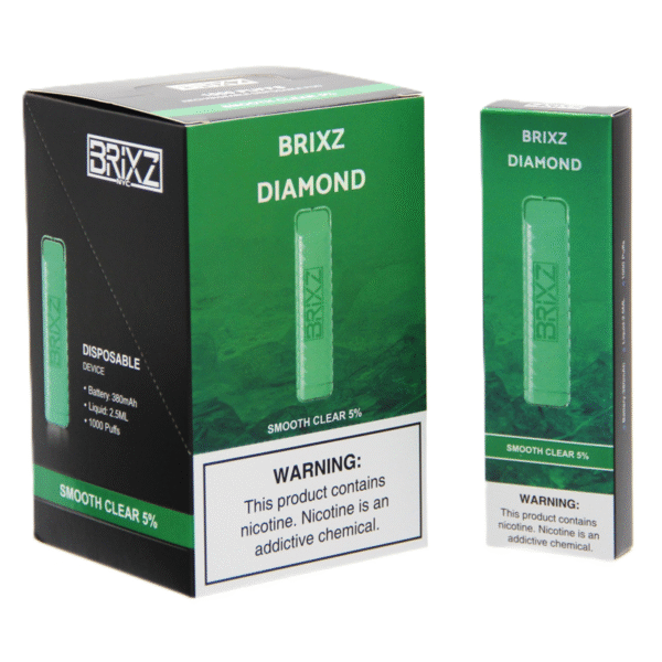 BRIXZ DIAMOND 1K SMOOTH CLEAR 5% -BOX OF 10