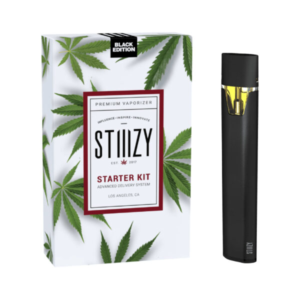 STIIIZY STARTER KIT ORIGINAL BLACK -BOX OF 5