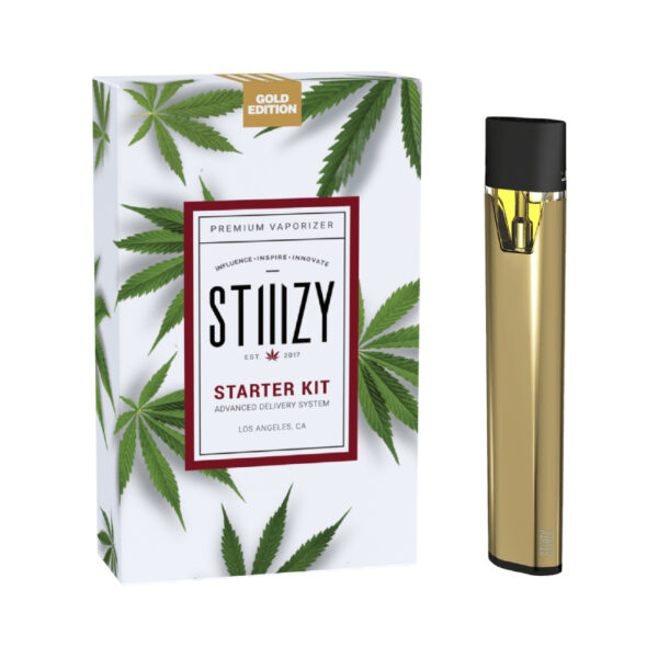 STIIIZY STARTER KIT ORIGINAL GOLD -BOX OF 5