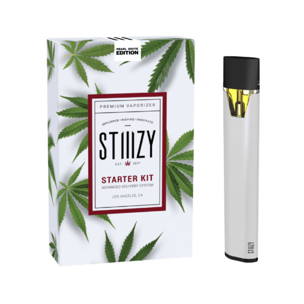 STIIIZY STARTER KIT ORIGINAL PEARL WHITE -BOX OF 5