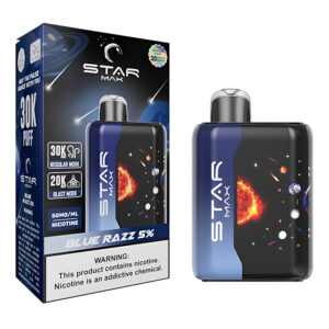 STARMAX GALAXY 30K BLUE RAZZ 5% -BOX OF 5