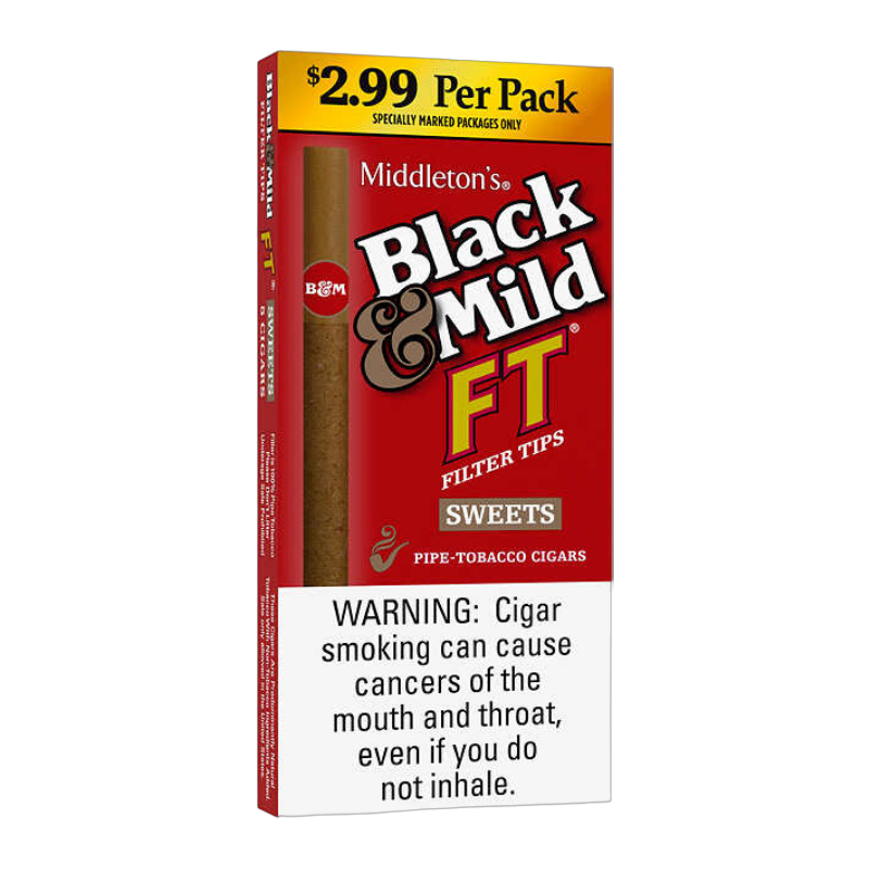 BL;ACK & MILD_FILTER TIP_SWEET $2.99_5PK