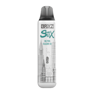 BRIXZ NYC STIX DISPOSABLE 4500PF ULTRA CLEAR 3% -BOX OF 10