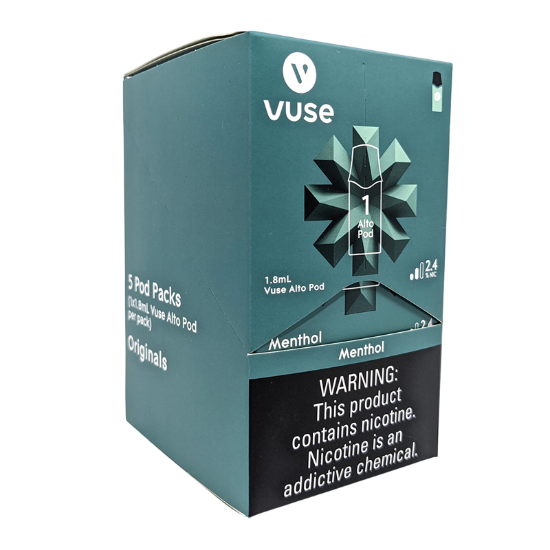 VUSE ALTO POD MENTHOL 2.4% - BOX OF 5