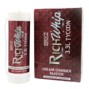 BRIXZ NYC RICH WHIP CREAM CHARGERS 3.3L TANK WATERMELON LEMONADE -BOX OF 2 TANK