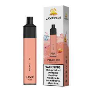 LAVA PLUS 2600PF PEACH ICE 5% - BOX OF 10