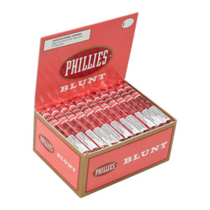 PHILLIES BLUNT RED SINGLES - BOX OF 55