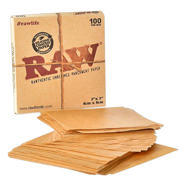 RAW 3X3 100 PER BOX