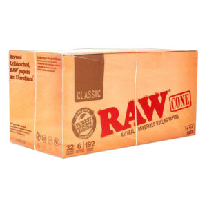 RAW CONE 1 1/4 6PK/32CT - CLASSIC