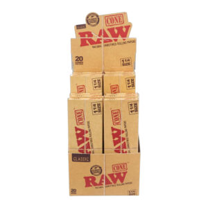 RAW CONE CLASSIC 1 1/4 SIZE 20PK