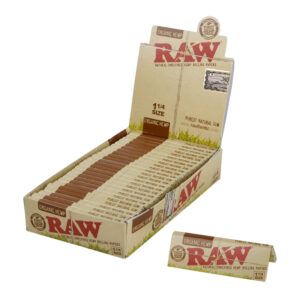 RAW ROLLING PAPER 1 1/4 CLASSIC ORGANIC 24CT