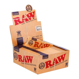 RAW ROLLING PAPER KING SIZE SLIM CLASSIC 50CT