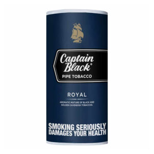 CAPTAIN BLACK PIPE TOBACCO ROYAL - BOX OF 5 POUCHES