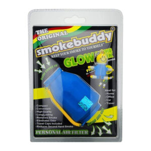 SMOKE BUDDY ORIGINAL GLOW IN THE DARK BLUE