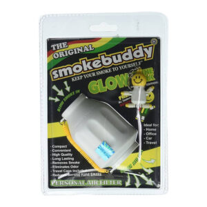 SMOKE BUDDY ORIGINAL GLOW IN THE DARK WHITE