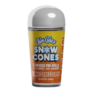 SNOW CONES MANGO FREEZE POP 5CT 6PK