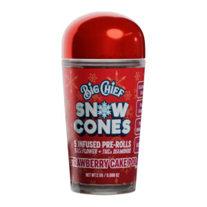 SNOW CONES STRAWBERRY CAKE POP 5CT 6PK