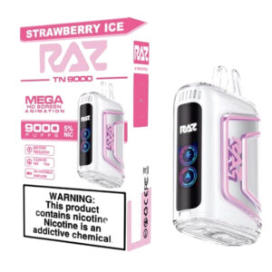RAZ TN 9K STRAWBERRY ICE 5% - Box of 5