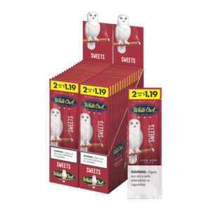 WHITE OWL 2PK SWEETS CIGAR - DUAL BOX OF 15 POUCHES