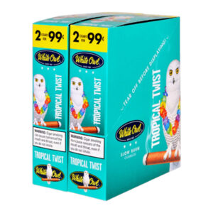 WHITE OWL_TROPICAL TWIST_2 FOR $0.99