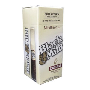 BLACK & MILD_PLASTIC TIP_CREAM_25CT