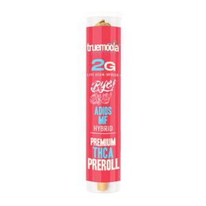 TRUEMOOLA THCA PREROLL ADIOS MF HYBRID 2G- Box of 10