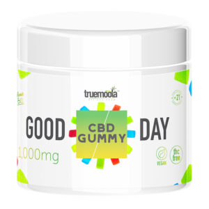 TRUEMOOLA CBD GUMMY GOOD DAY 1000MG WHITE JAR